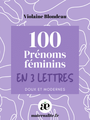 Livre de 100 prénoms féminins en 3 lettres